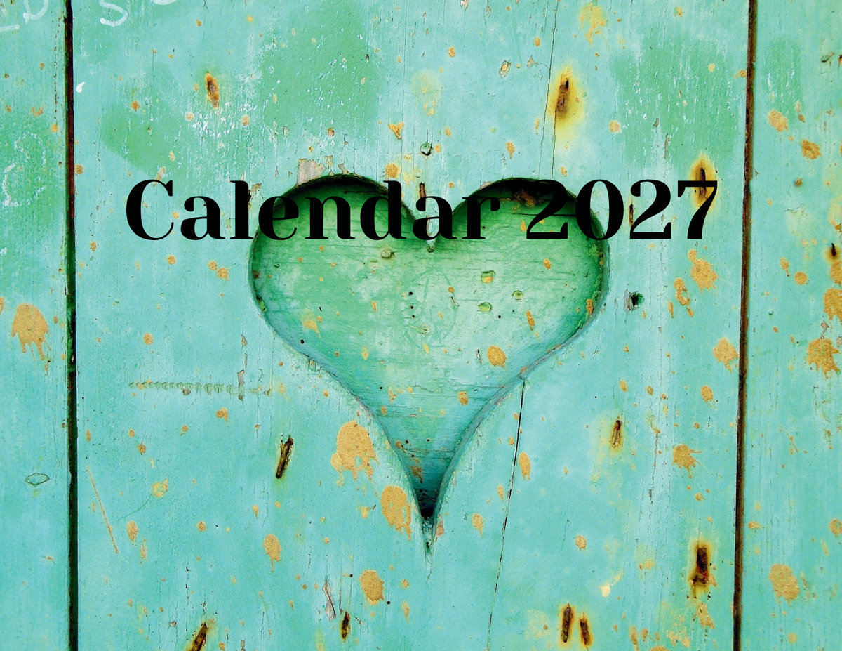 1-Year Calendar 2027 (Free)