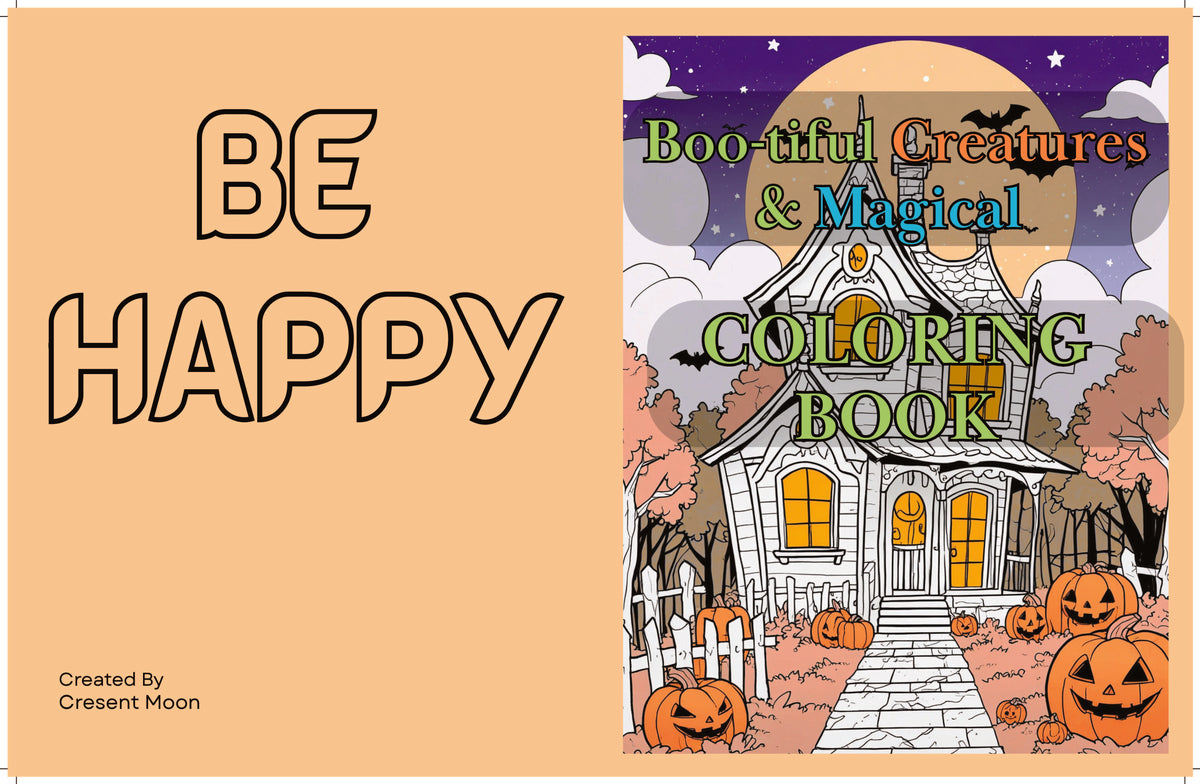 Bootiful Creatures Coloring (Free Preview)