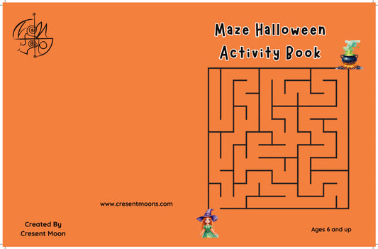 Halloween Maze Activity (Free Preview)