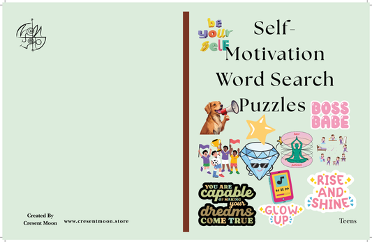 Self-Motivation Word Search (Free Preview)
